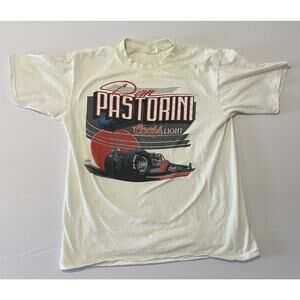 VTG‎ 90s Single Stitch Dan Pastorini Coors Light The Silver Bullet Men’s Size XL